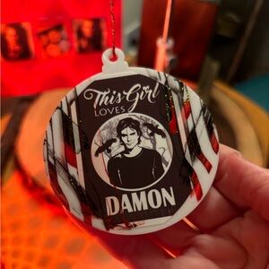Damon, This Girl Loves Ian fun ornament/ car hanger